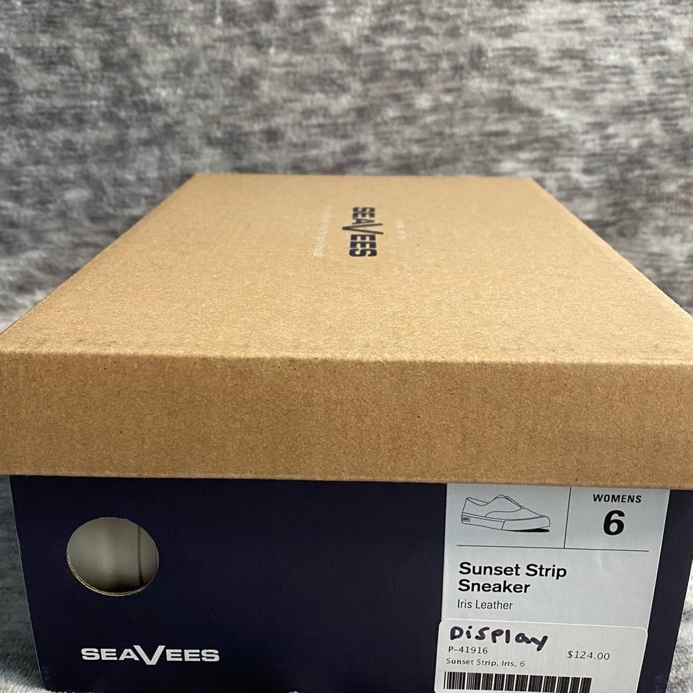 NEW SeaVees Sunset Strip Sneaker - Iris Leather - Picture 3 of 9